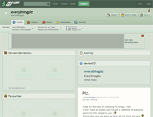 Tablet Screenshot of everythingplz.deviantart.com