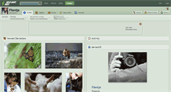 Desktop Screenshot of flientje.deviantart.com