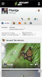 Mobile Screenshot of flientje.deviantart.com