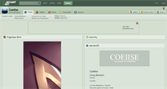 Desktop Screenshot of coeiise.deviantart.com
