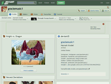 Tablet Screenshot of graciemusic1.deviantart.com