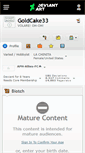 Mobile Screenshot of goldcake33.deviantart.com