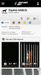Mobile Screenshot of equine-addicts.deviantart.com