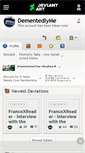 Mobile Screenshot of dementedlyme.deviantart.com
