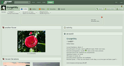 Desktop Screenshot of grungekitty.deviantart.com