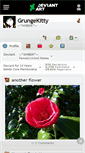 Mobile Screenshot of grungekitty.deviantart.com