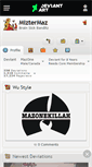 Mobile Screenshot of miztermaz.deviantart.com