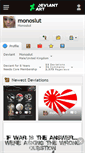 Mobile Screenshot of monoslut.deviantart.com