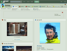 Tablet Screenshot of nhoizey.deviantart.com