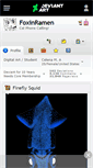 Mobile Screenshot of foxinramen.deviantart.com
