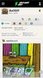 Mobile Screenshot of duckbill.deviantart.com