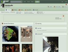 Tablet Screenshot of halukaydin.deviantart.com
