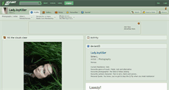 Desktop Screenshot of ladyjoykiller.deviantart.com
