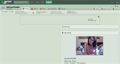 Desktop Screenshot of iamyourleader.deviantart.com