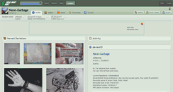 Desktop Screenshot of neon-garbage.deviantart.com