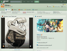 Tablet Screenshot of gilmec.deviantart.com