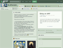 Tablet Screenshot of no-6fanclub.deviantart.com