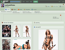 Tablet Screenshot of leesouthphoto.deviantart.com