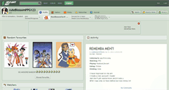 Desktop Screenshot of cuteblossomppg123.deviantart.com