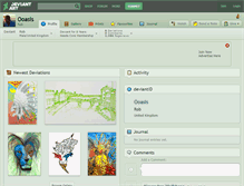 Tablet Screenshot of ooasis.deviantart.com