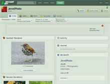 Tablet Screenshot of jewelphoto.deviantart.com