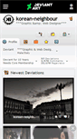 Mobile Screenshot of korean-neighbour.deviantart.com