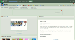 Desktop Screenshot of elove.deviantart.com