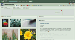 Desktop Screenshot of cheetah-michelle.deviantart.com