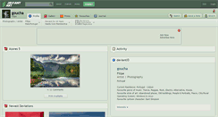 Desktop Screenshot of goucha.deviantart.com