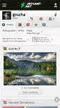 Mobile Screenshot of goucha.deviantart.com