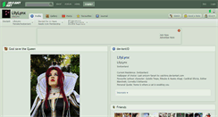 Desktop Screenshot of lilylynx.deviantart.com