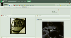 Desktop Screenshot of clouck.deviantart.com