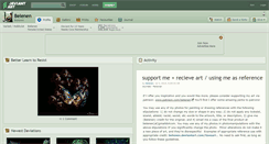 Desktop Screenshot of belenen.deviantart.com