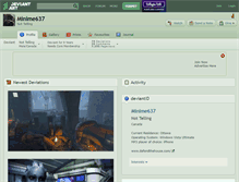 Tablet Screenshot of minime637.deviantart.com