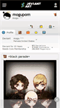 Mobile Screenshot of mogupom.deviantart.com