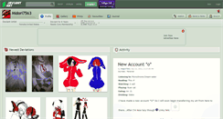 Desktop Screenshot of midori7563.deviantart.com