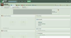 Desktop Screenshot of derissio.deviantart.com