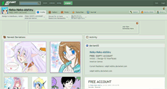 Desktop Screenshot of neko-neko-aishiru.deviantart.com