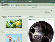 Tablet Screenshot of gkenzo.deviantart.com