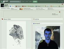 Tablet Screenshot of jm-p.deviantart.com