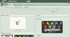 Desktop Screenshot of d4nart.deviantart.com