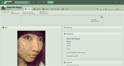 Desktop Screenshot of make-me-happy.deviantart.com