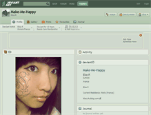 Tablet Screenshot of make-me-happy.deviantart.com