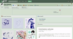 Desktop Screenshot of inko-dokotei.deviantart.com