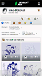 Mobile Screenshot of inko-dokotei.deviantart.com