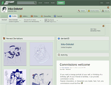 Tablet Screenshot of inko-dokotei.deviantart.com
