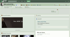 Desktop Screenshot of dark-lords-of-sex.deviantart.com