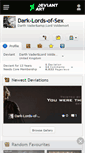 Mobile Screenshot of dark-lords-of-sex.deviantart.com