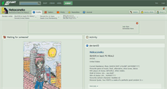 Desktop Screenshot of nekoconeko.deviantart.com