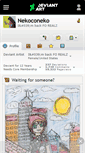 Mobile Screenshot of nekoconeko.deviantart.com